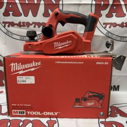 Milwaukee M18 3-1/4-Inch 18v Cordless Planer TOOL ONLY 11056100