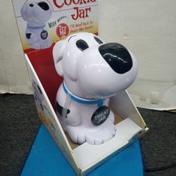 Barking Dog Plastic Cookie Jar Barks Wolf