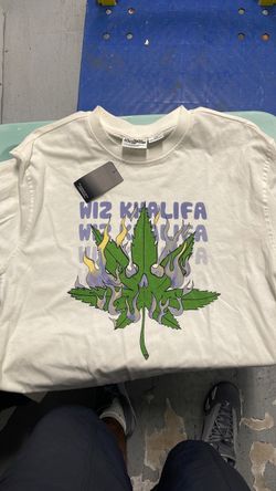 Wiz Khalifa Graphic T-Shirt Cream – Size S – New With Tags