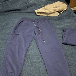 Medium Navy Med Couture Scrubs 