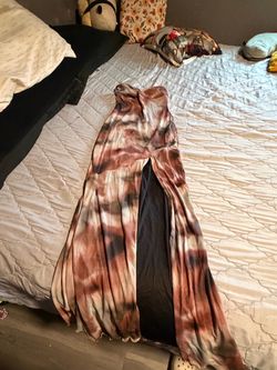 Strapless dress