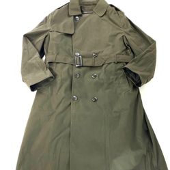 Garrison Collection Women's Size 16R  US Army All Weather Lined Trench Coat New