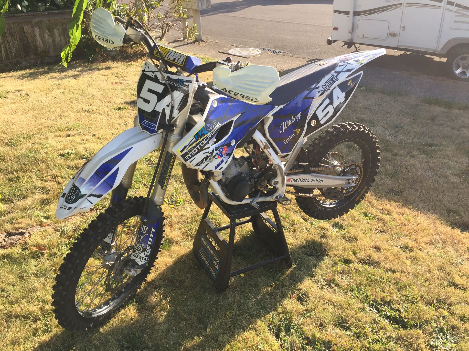 2017 Husqvarna 112 Supermini dirt bike