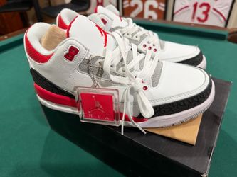 Jordan 3 - “Fire Red” Mens Size 10