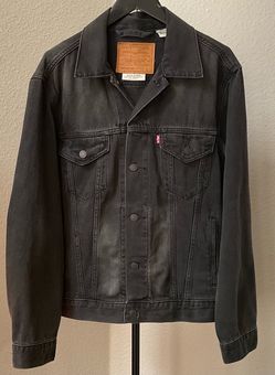 Levi's Vintage Fit Black Denim Jacket Size M