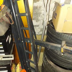 Dirt Bike Hitch Carrie, Fuji Montain Bike, And 2 Speed 49cc Scooter. 