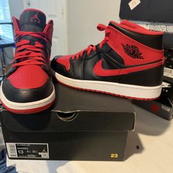 BRED Jordan 1 Mid Size 13