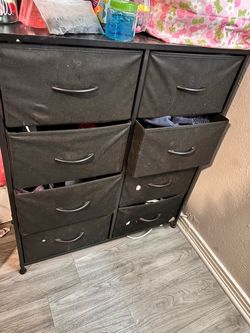 Black dresser