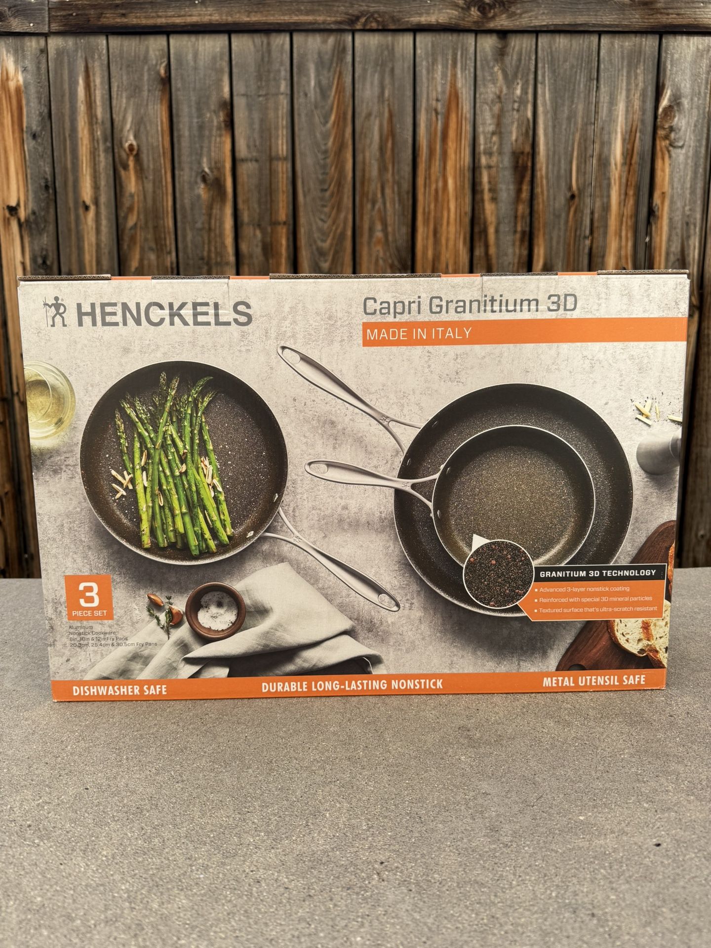 Henckels Cookware 3 Pieces Made In Italy