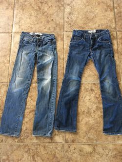 Girls Abercrombie & H&M jeans