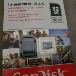 Micro SD card with adapter