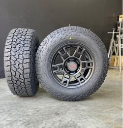 New Wheels And Tires Package Deal!! 17" Sema Style TR1 Wheel 265/70R17 Falken Wildpeak AT4W Tires