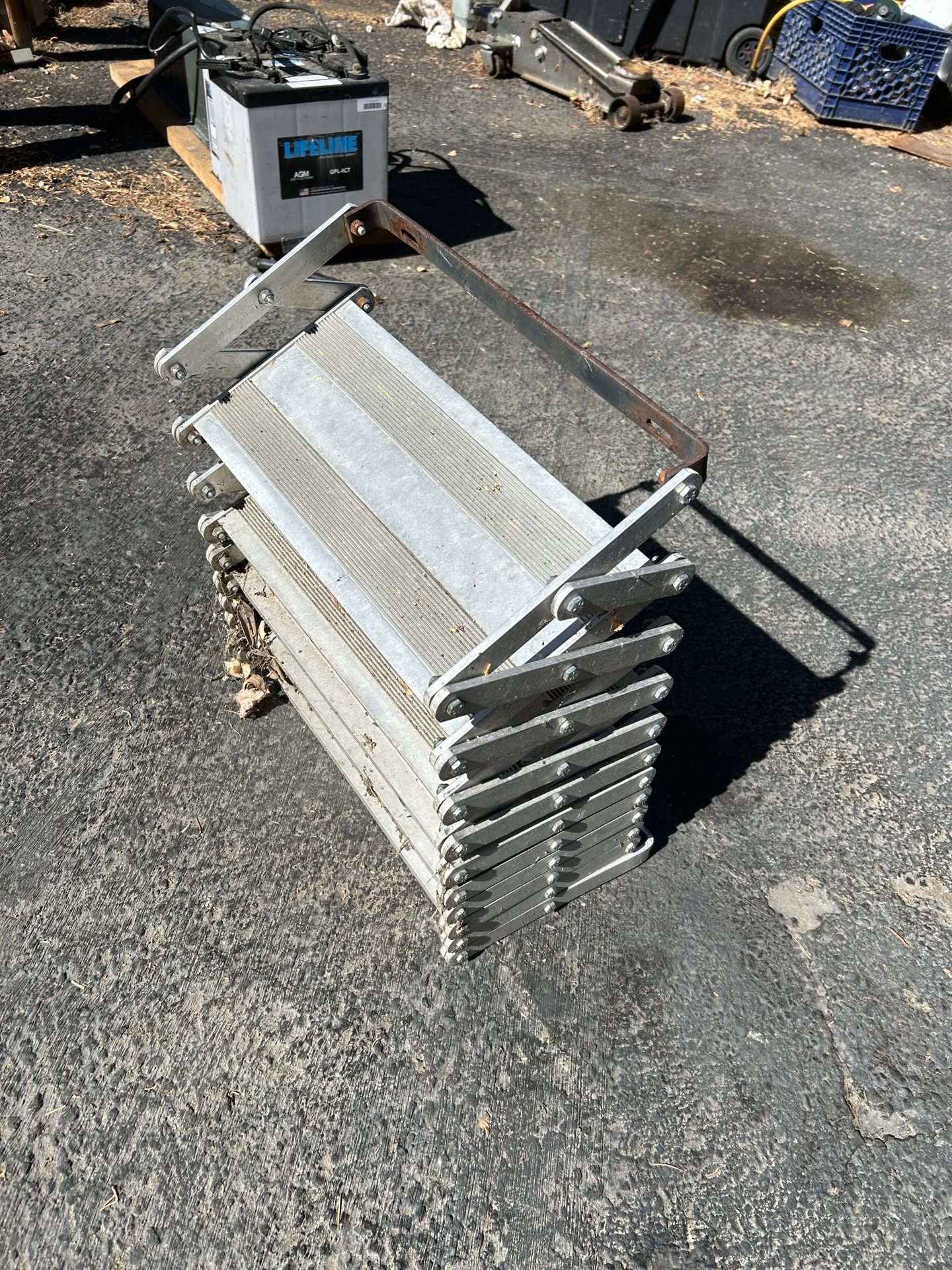 Aluminum Camper Stairs