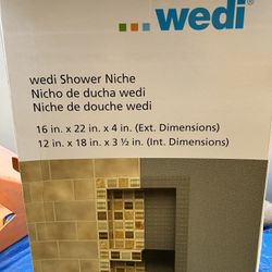 Shower Niche - Wedi New In Box