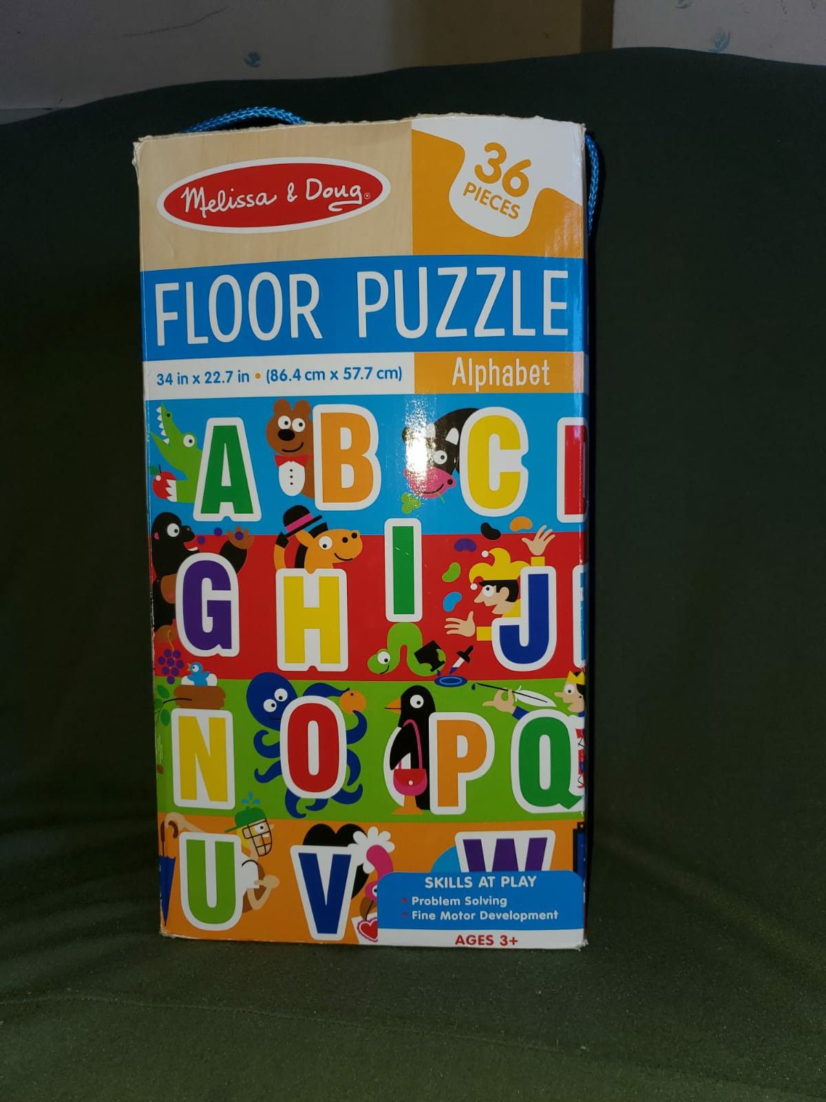 Kids Mat,puzzle and wooden blocks