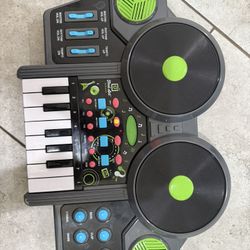 dj set keyboard recording for kids