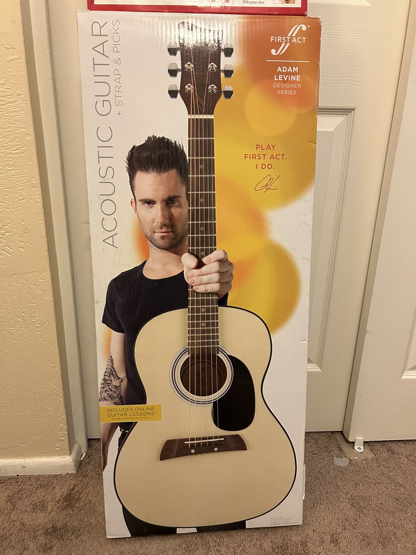 Adam Levine First Act Acoustic Guitar