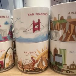 Starbucks Mugs “You Are Here” Multiple Cities