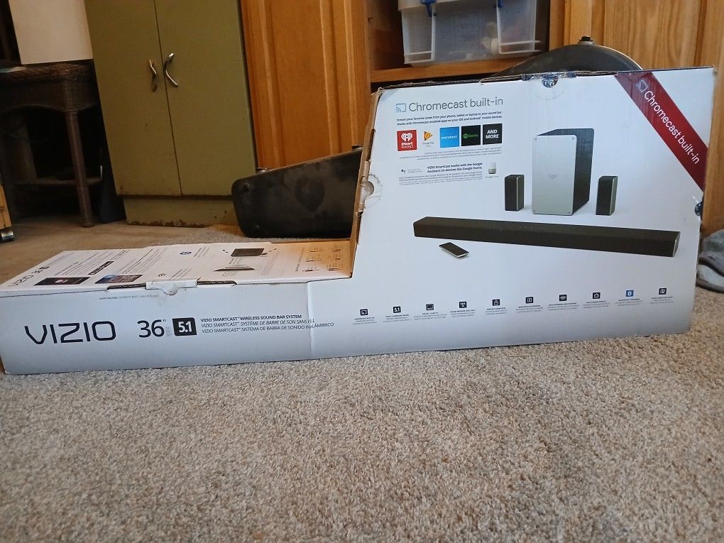 Vizio smartcast wireless sound bar