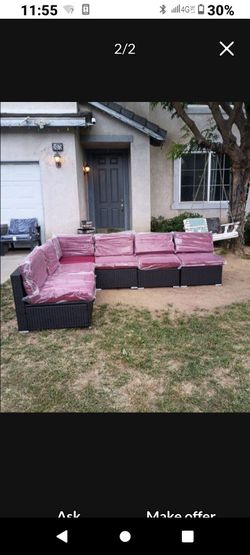 Patio sofa set outdoor patio furniture free coffee table with purchase 🚛🚎🆕