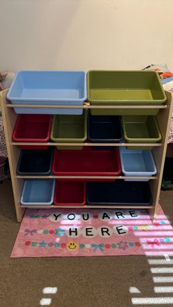 Toy Bin Organizer