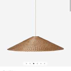 Woven Pendant From Beam Brooklyn