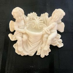 Cherub wall hanging. 19th century European revival. 
