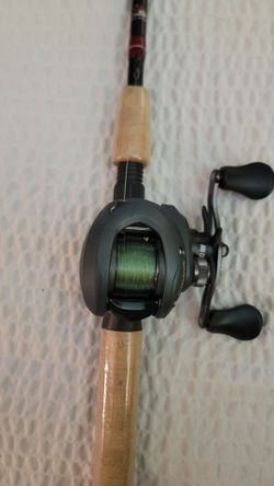 Baitcasting Reel and Fishing Rod Combo