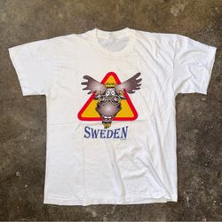 Vintage 90’s Sweden Moose Graphic T-Shirt