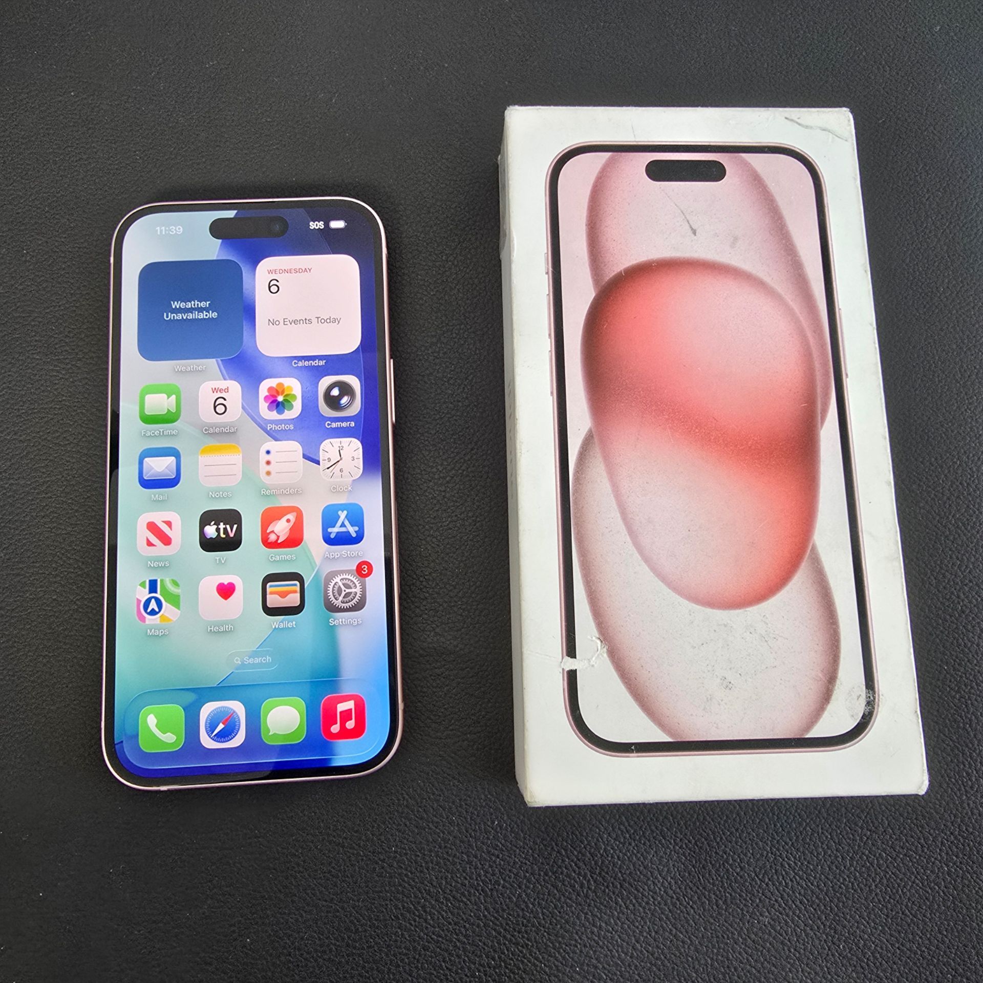 Apple iPhone 15 Pink - LOCKED Tmobile/Sprint - Open Box New