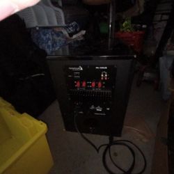 Subwoofer And Amp