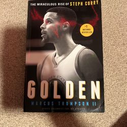 Stephen Curry Book GOLDEN