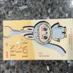 The Monsters Pin For Love Series - Vinyl Plush Pendant Blind Box - D