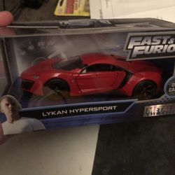 Fast And Furious Diecast   LYKAN HYPERSPORT