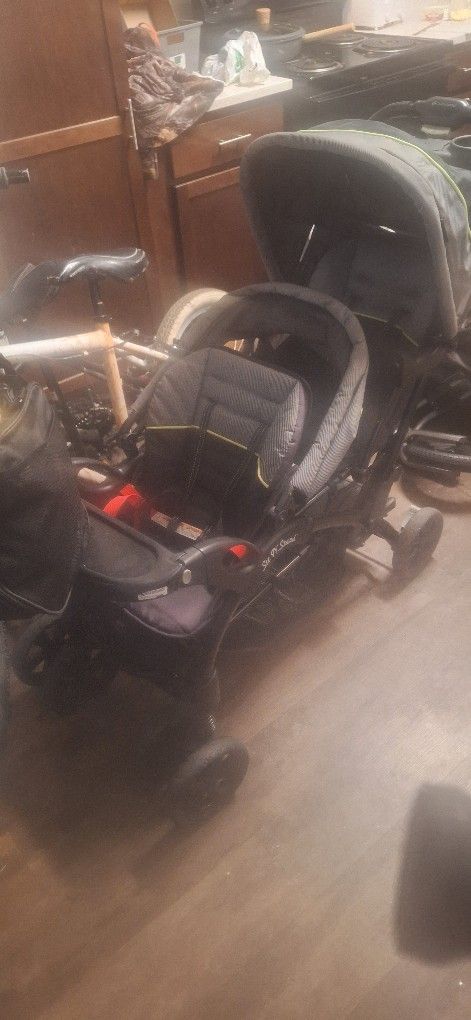 Double Seat Stroller $60 OBO