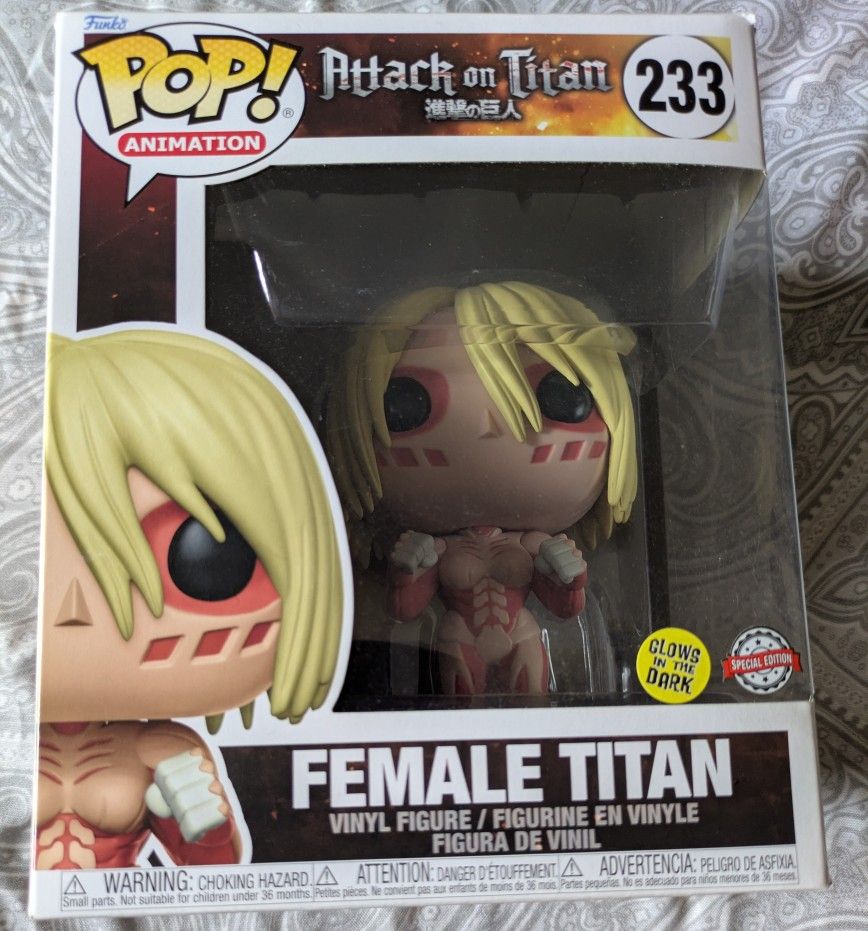 Female Titan Funko Pop