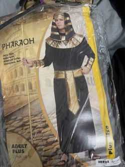Men’s pharaoh Halloween costume plus size 2xl