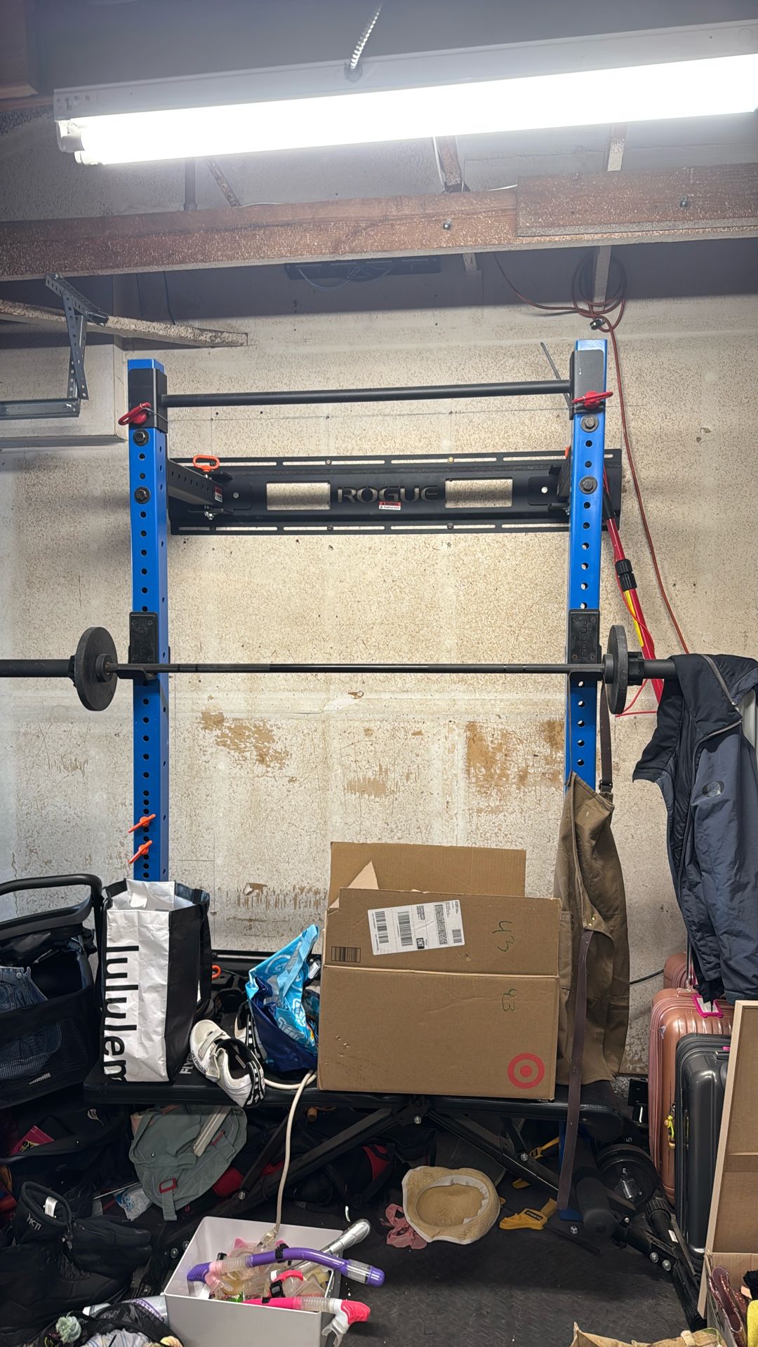 Rogue Fold Back Wall Mount Rack