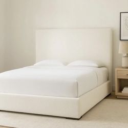Upholstered Queen Bed Frame And Headboard 