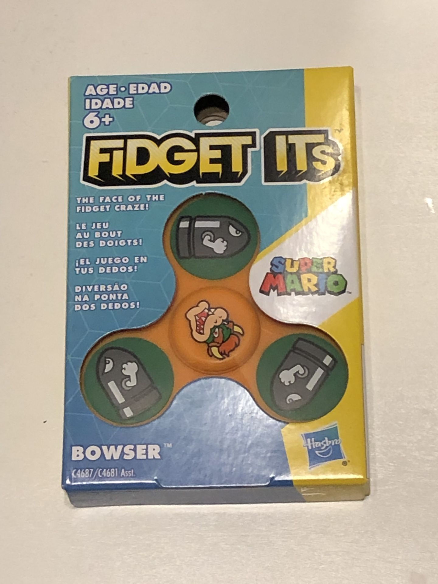 **RARE** Fidget Its Nintendo BOWSER Graphic Spinner