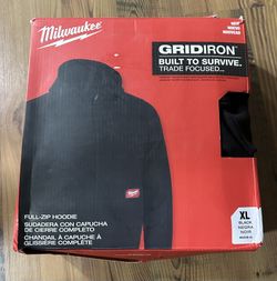 NEW Milwaukee Men's XLarge  GRIDIRO Hoodie Sweater 