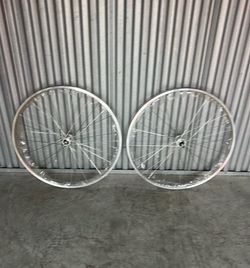 Bike bicycle 700c rear 29 wheel 25mm new front rear pair