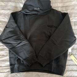 Black Fear Of God Essential Hoodies 