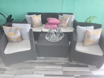 Juego de terraza