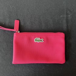 Lacoste Pink Wristlet