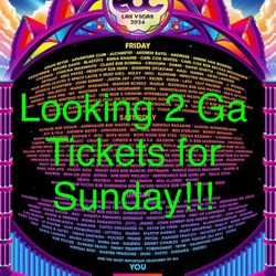 Looking 2 Ga Tickets For Sunday!!!