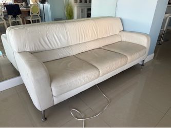 Free leather sofa
