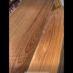 Home Decorators Collection Ginger Wood 6 in. W x 42 in. L Luxury Vinyl Plank Flooring (24.5 sq. ft. / case total 147 sq fts  retail price $483 plus ta