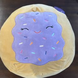 Squishmallows 16” Wylie the Purple Toaster Pastry with Sprinkles – Large Plush – Great Condition