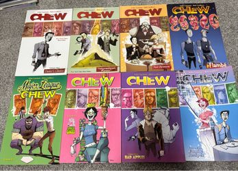 Chew Graphic Novel Series Volumes 1–8
